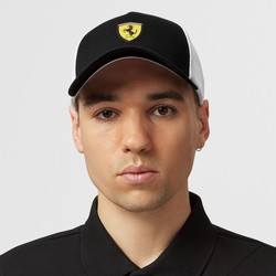 2024 Ferrari Italy F1 Mens Trucker Baseball cap Black