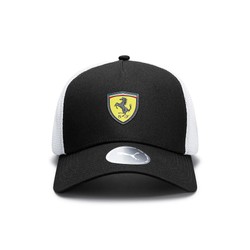 2024 Ferrari Italy F1 Mens Trucker Baseball cap Black