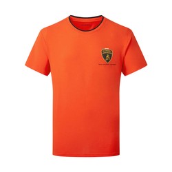 2024 Lamborghini Italy Mens Squadra Corse T-shirt orange