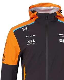 2024 McLaren F1 Men's Replica Team Rain Jacket