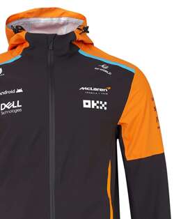 2024 McLaren F1 Men's Replica Team Rain Jacket