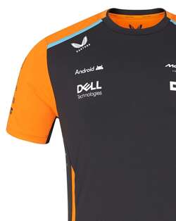 2024 McLaren F1 Men's Set Up Team Phantom T-Shirt