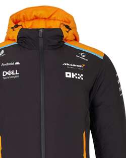 2024 McLaren F1 Men's Team Longline Padded Replica Jacket