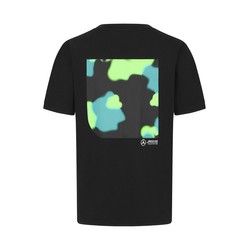 2024 Mercedes AMG Petronas F1 Men's Spray Camo T-shirt