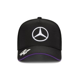 2024 Mercedes AMG Petronas F1 Team Lewis Hamilton Black Baseball Cap