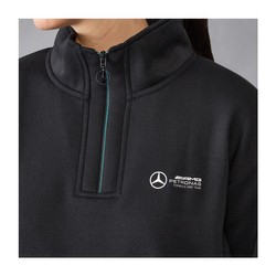 2024 Mercedes AMG Petronas F1 Women's Relaxed Fit 1/4 Zip Sweatshirt