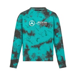 2024 Mercedes AMG Petronas F1 Women's Tie Dye Crew Sweatshirt