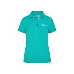 2024 Mercedes AMG Petronas F1 Women's Ultra Teal polo