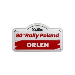 2024 Rally Poland WRC Official Magnet