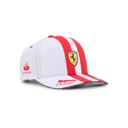 2024 Scuderia Ferrari F1 Children's Leclerc Monaco Baseball Cap