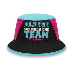 Alpine F1 Mens Miami Traveller Bucket Hat