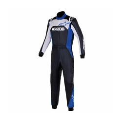 Alpinestars Italy ATOM Graphic Race Suit Black/Blue (FIA)