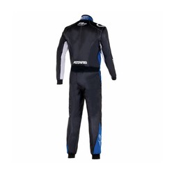 Alpinestars Italy ATOM Graphic Race Suit Black/Blue (FIA)