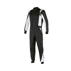 Alpinestars Italy ATOM Race Suit Black/Silver (FIA)