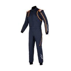 Alpinestars Italy GP RACE V2 Car Suit Black/Orange (FIA)