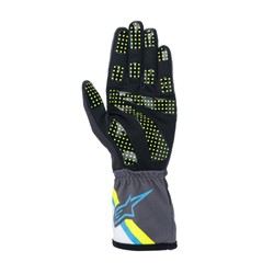 Alpinestars Italy TECH-1 K RACE V2 GRAPH Karting Gloves Grey-Blue