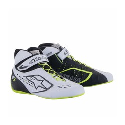 Alpinestars Italy TECH 1-KX V2 Karting Shoes White/Yellow