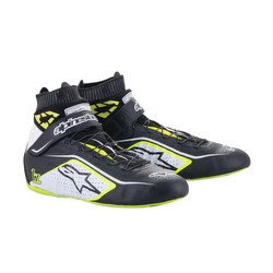 Alpinestars Italy TECH 1-Z V2 Race Shoes Black/Yellow (FIA)