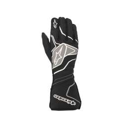 Alpinestars Italy Tech-1 ZX V2 Racing Gloves Black/White (FIA)