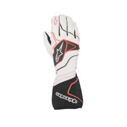 Alpinestars Italy Tech-1 ZX V2 Racing Gloves White (FIA)