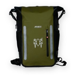 Amphibious Italy ATOM II Waterproof Backpack Green