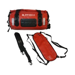 Amphibious Italy VOYAGER II 45 Waterproof Bag red