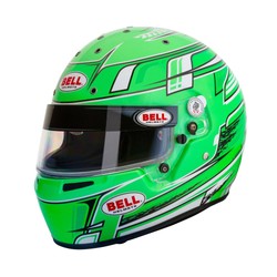 Bell USA KC7-CMR Champion Full Face Helmet Green