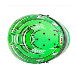 Bell USA KC7-CMR Champion Full Face Helmet Green