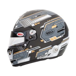 Bell USA RS7 PRO Stamina Full Face Helmet Grey (FIA homologation)