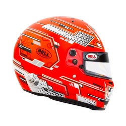 Bell USA RS7 PRO Stamina Full Face Helmet Red (FIA homologation)