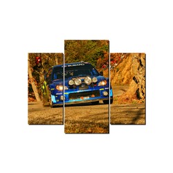 Canvas Picture Chris Atkinson / Glenn McNeall - Subaru Impreza WRC 180 x 100 cm