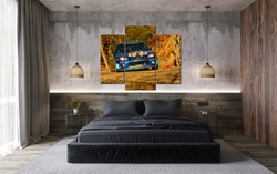 Canvas Picture Chris Atkinson / Glenn McNeall - Subaru Impreza WRC 180 x 100 cm