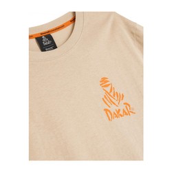 Dakar Rally DKR DES 0224 Mens T-shirt beige