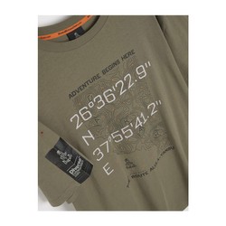 Dakar Rally DKR OV 0924 Mens T-shirt khaki