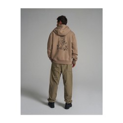 Dakar Rally Mens DKR ZIP H24 Hoodie sand