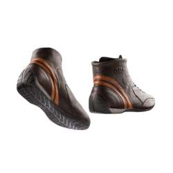 OMP Italy CARRERA MY21 Racing Shoes Dark Brown (FIA )