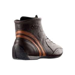 OMP Italy CARRERA MY21 Racing Shoes Dark Brown (FIA )