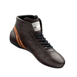 OMP Italy CARRERA MY21 Racing Shoes Dark Brown (FIA )