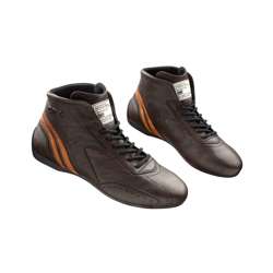 OMP Italy CARRERA MY21 Racing Shoes Dark Brown (FIA )