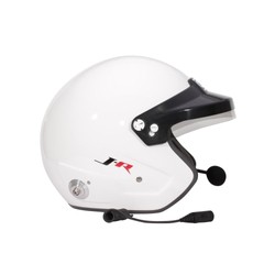 OMP Italy J-Rally Open Face Helmet white (FIA)