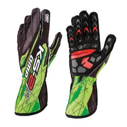 OMP Italy KS-2 ART Karting Gloves Green