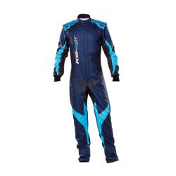 OMP Italy KS-2 ART Karting Suit Blue (CIK-FIA homologation)