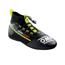 OMP Italy KS-2F Karting Shoes Black/Yellow