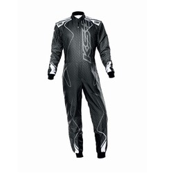 OMP Italy KS-3 ART Kids Karting Suit Black (CIK-FIA)