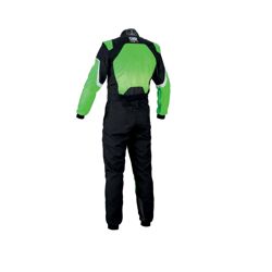 OMP Italy KS-3 MY19 Kids Karting Suit green (with CIK FIA homologation)