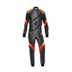 OMP Italy KS-X Art 8877-2022 Karting Suit black-red (FIA)