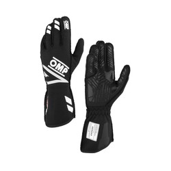 OMP Italy ONE EVO FX Racing Gloves Black (FIA)