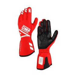 OMP Italy ONE EVO FX Racing Gloves Red (FIA)