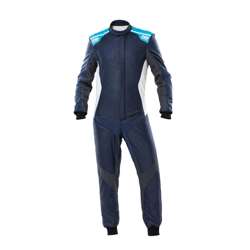 OMP Italy ONE EVO X Racing Suit Navy Blue (FIA homologation)