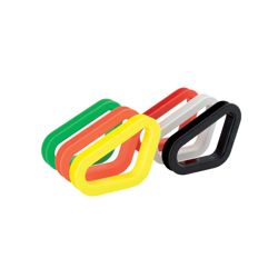 OMP Italy Side Harness Slots red